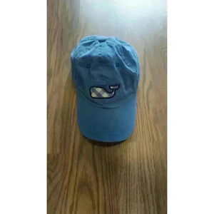 Vineyard Vines Blue Whale Logo Baseball Cap Adjustable